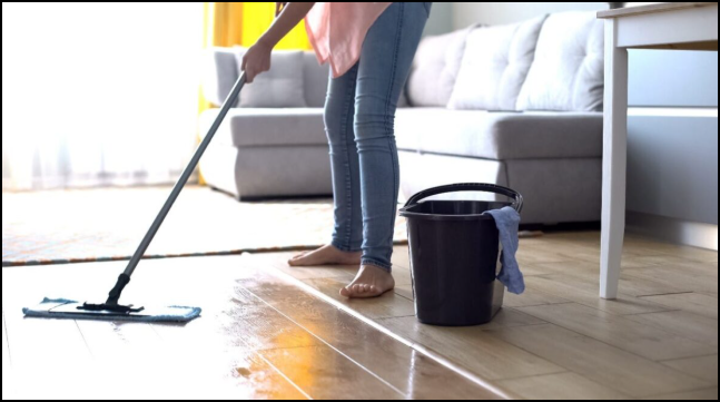 astuce de grand-mère pour nettoyer le lino